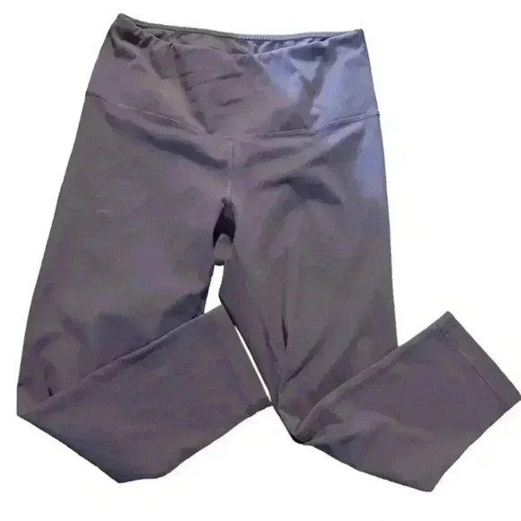 Yogalicious Cropped Capri Leggings M Purple Yoga - Picture 1 of 3